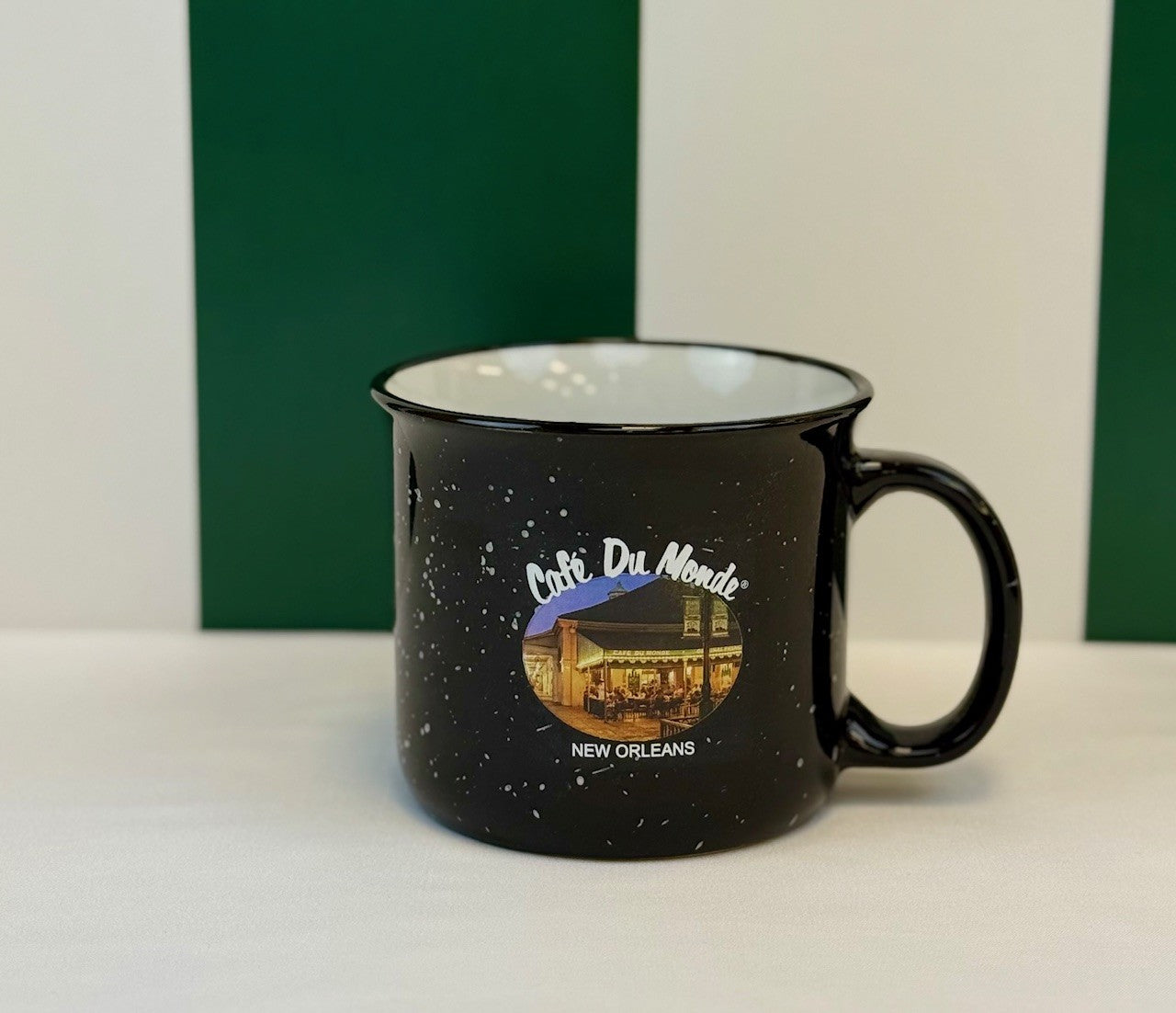 Black Camper Mug