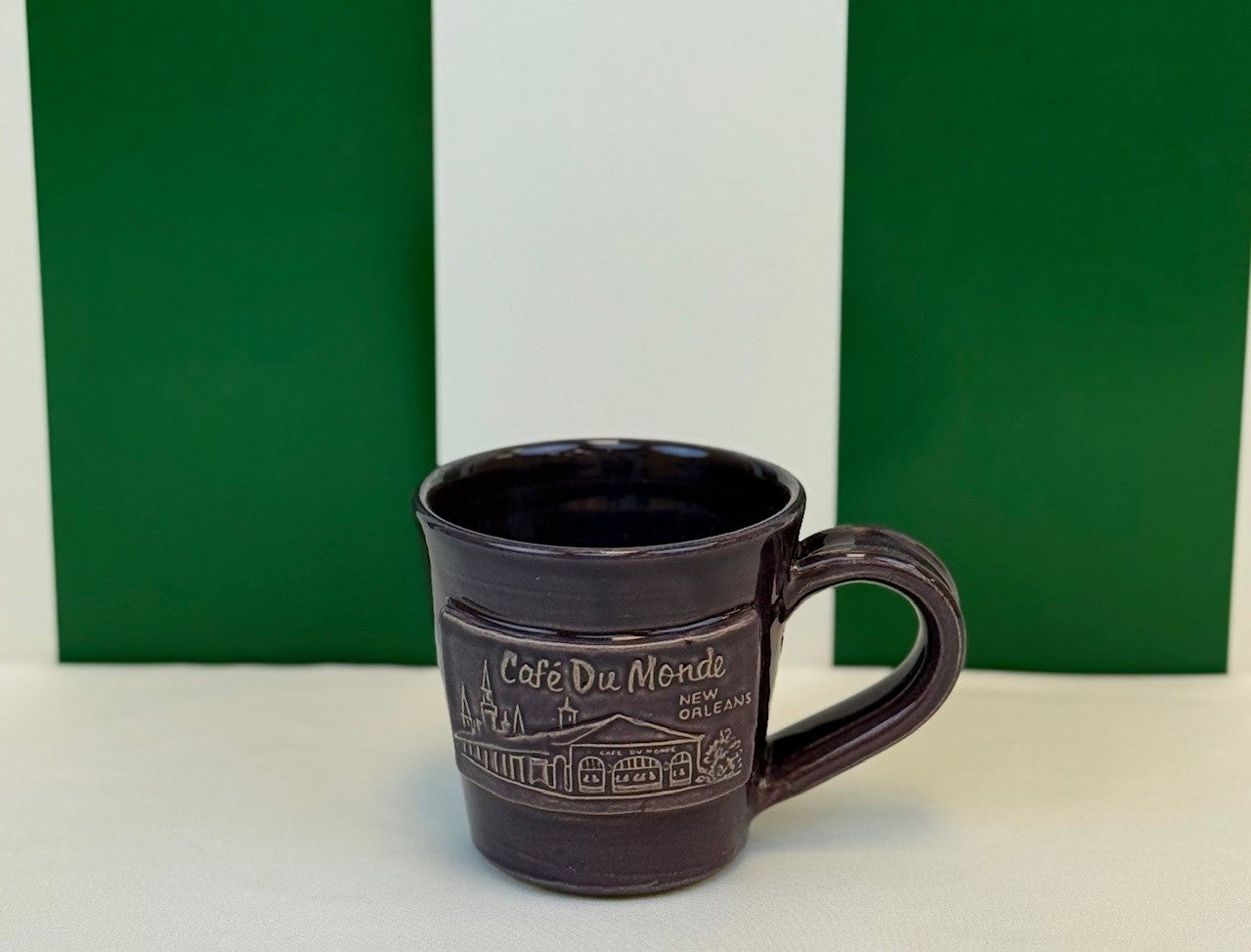 Pot Belly Eggplant Mug