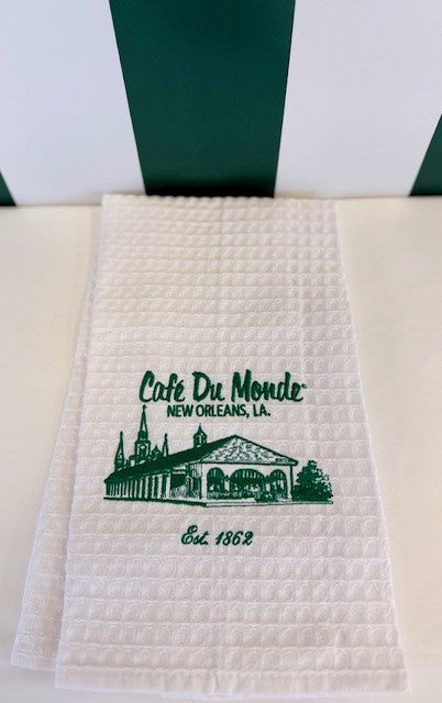 Waffle Weave Logo Towel