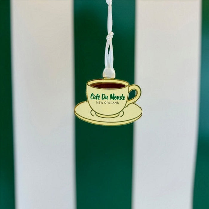 Enamel Coffee Mug Ornament