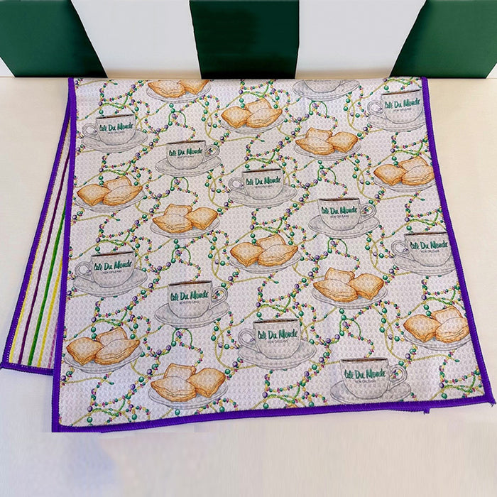 Beads and Beignets Towel