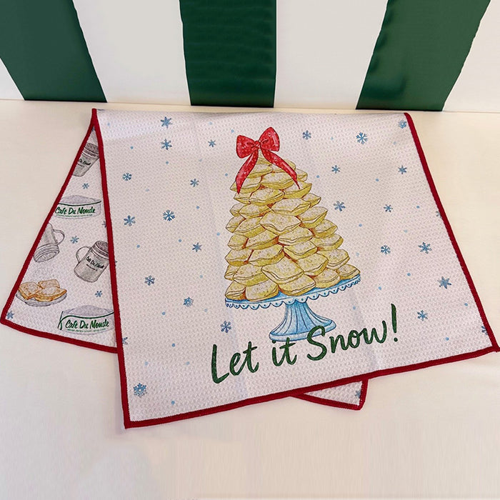 Beignet Tree Towel