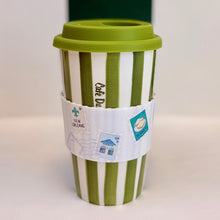 Striped Travel Cup